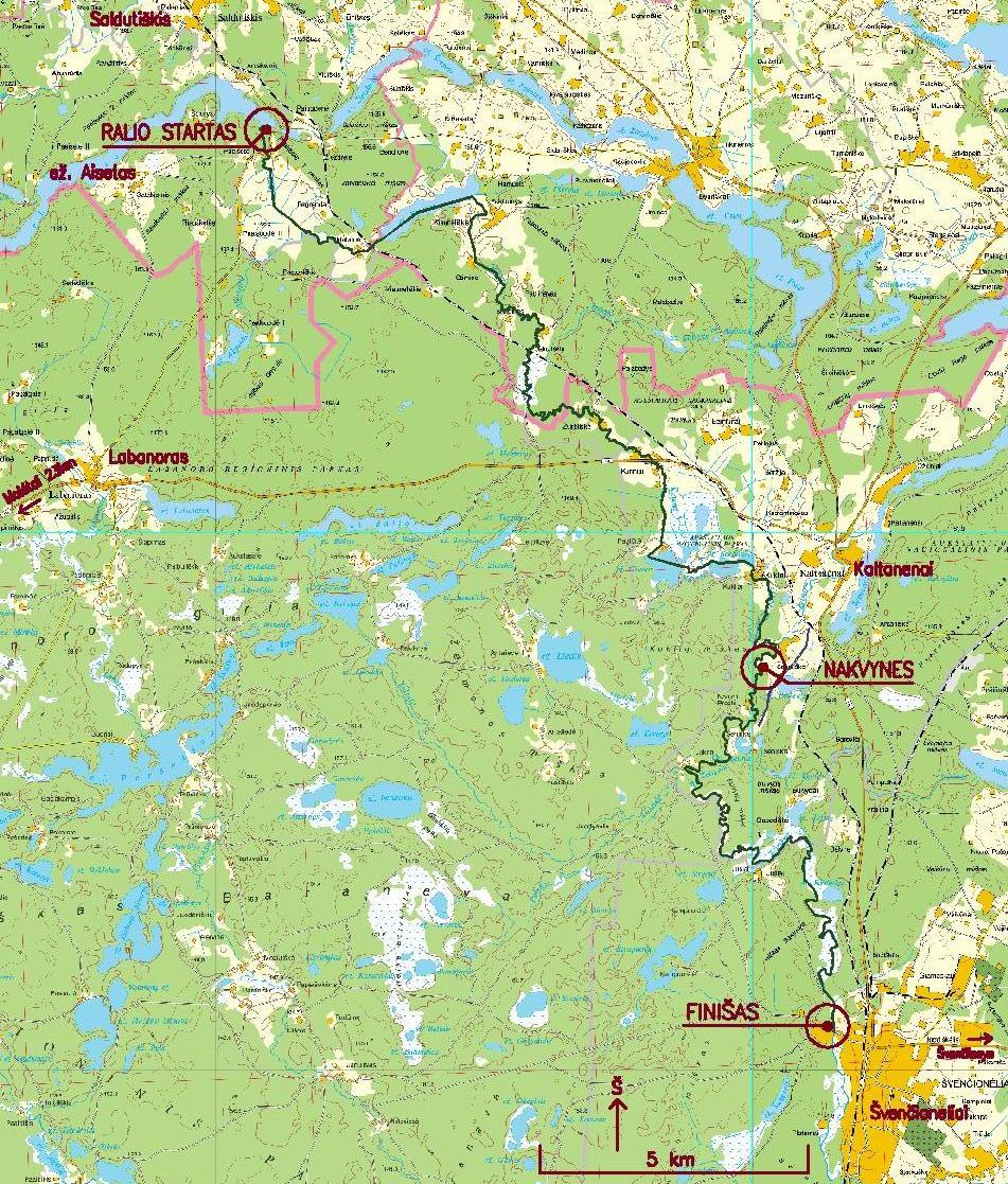 2013-05-25-26 Respublikinis vandens keliautojų ralis Kiaunos ir Žeimenos upėmis