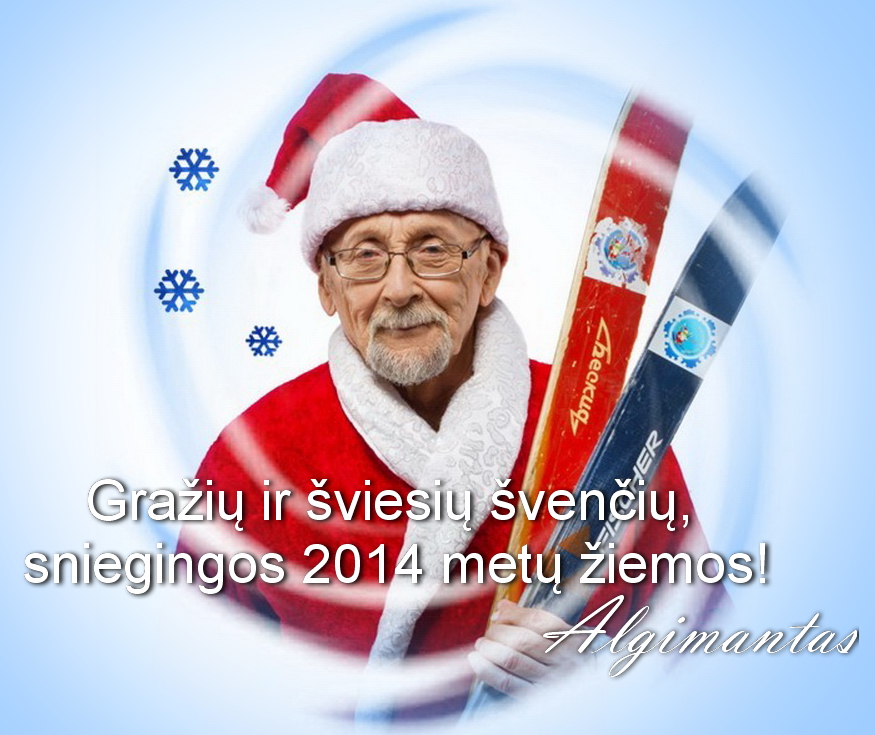 Sveikinimas su šventėmis!