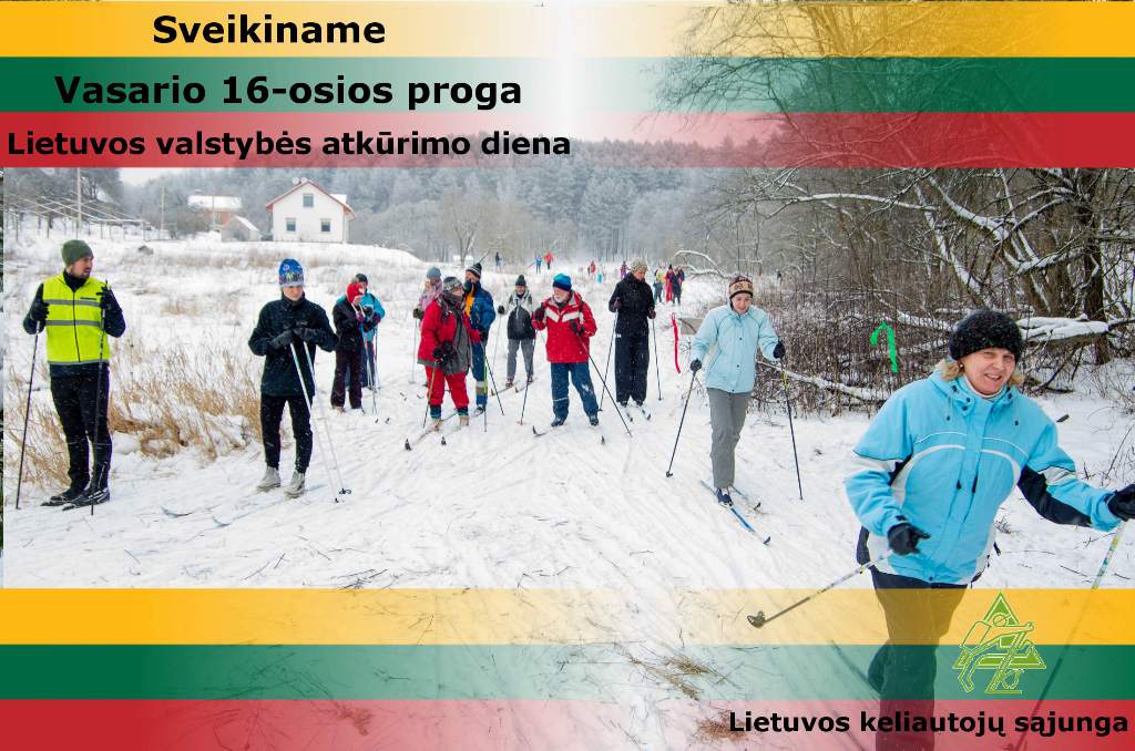 Sveikinimas Vasario 16-osios proga