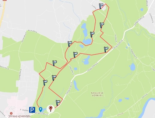 2016-12-18 „Snaigės“ žygis Verkių regioniniame parke