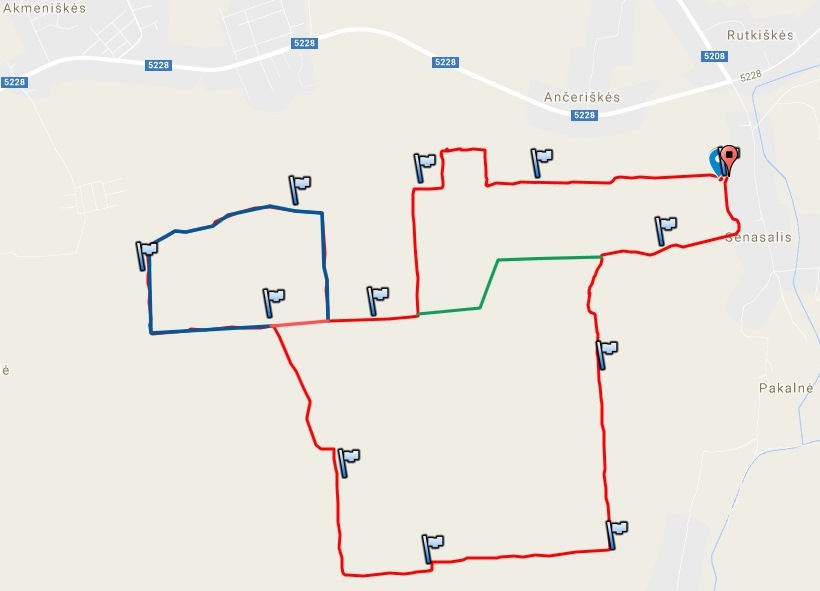 Šeštadienio pranešimas iš Senasalio