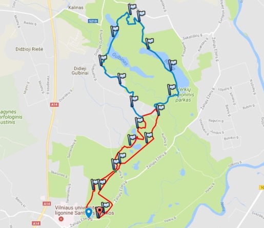 2018-03-04 „Snaigės“ žygis Verkiuose