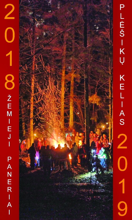 2018-12-31 Pėsčiųjų žygio „Plėšikų takais“ akimirkos
