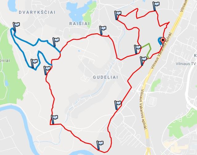 2019-01-20 tradicinis „Snaigės“ žygis Karoliniškėse