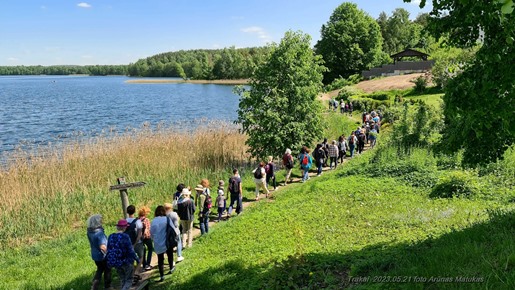 2023-05-21 Pėsčiųjų žygio po Trakų apylinkes akimirkos