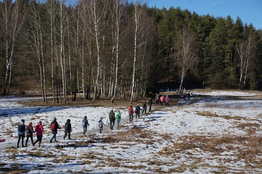 2024-02-18 Pėsčiųjų žygio „Senųjų kaimų taku“ akimirkos