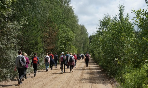 2024-06-09 Pėsčiųjų žygio po Naujosios Vilnios apylinkes akimirkos