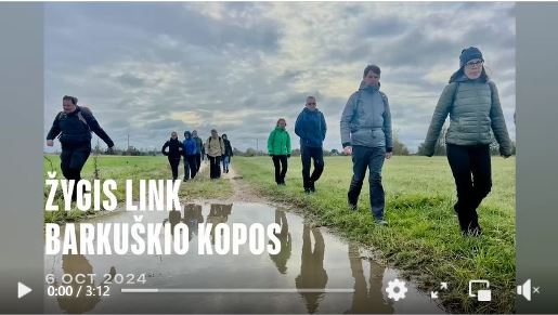 2024-10-06 Pėsčiųjų žygio į Bartkuškio kopą akimirkos