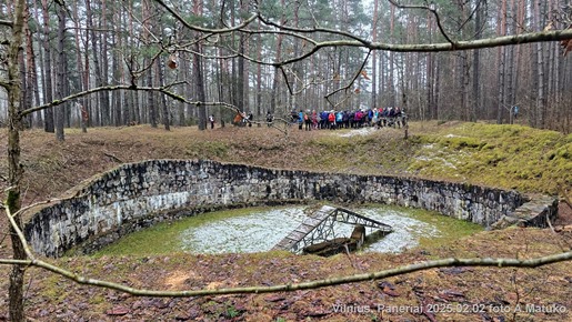 2025-02-02 Pėsčiųjų žygio po Panerių mišką akimirkos